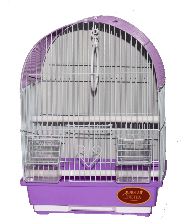 Клітка для птахів фарба овал, 30х23х39 см